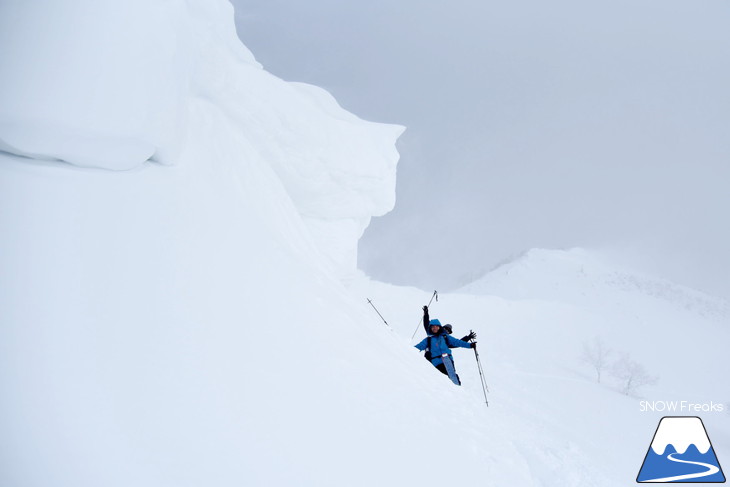 いざ極寒パウダーへ！占冠バックカントリースキー・Backcountry Skiing！